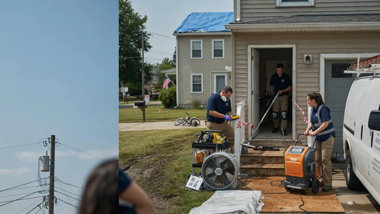 Water Damage Repair in Morrow, LA near me